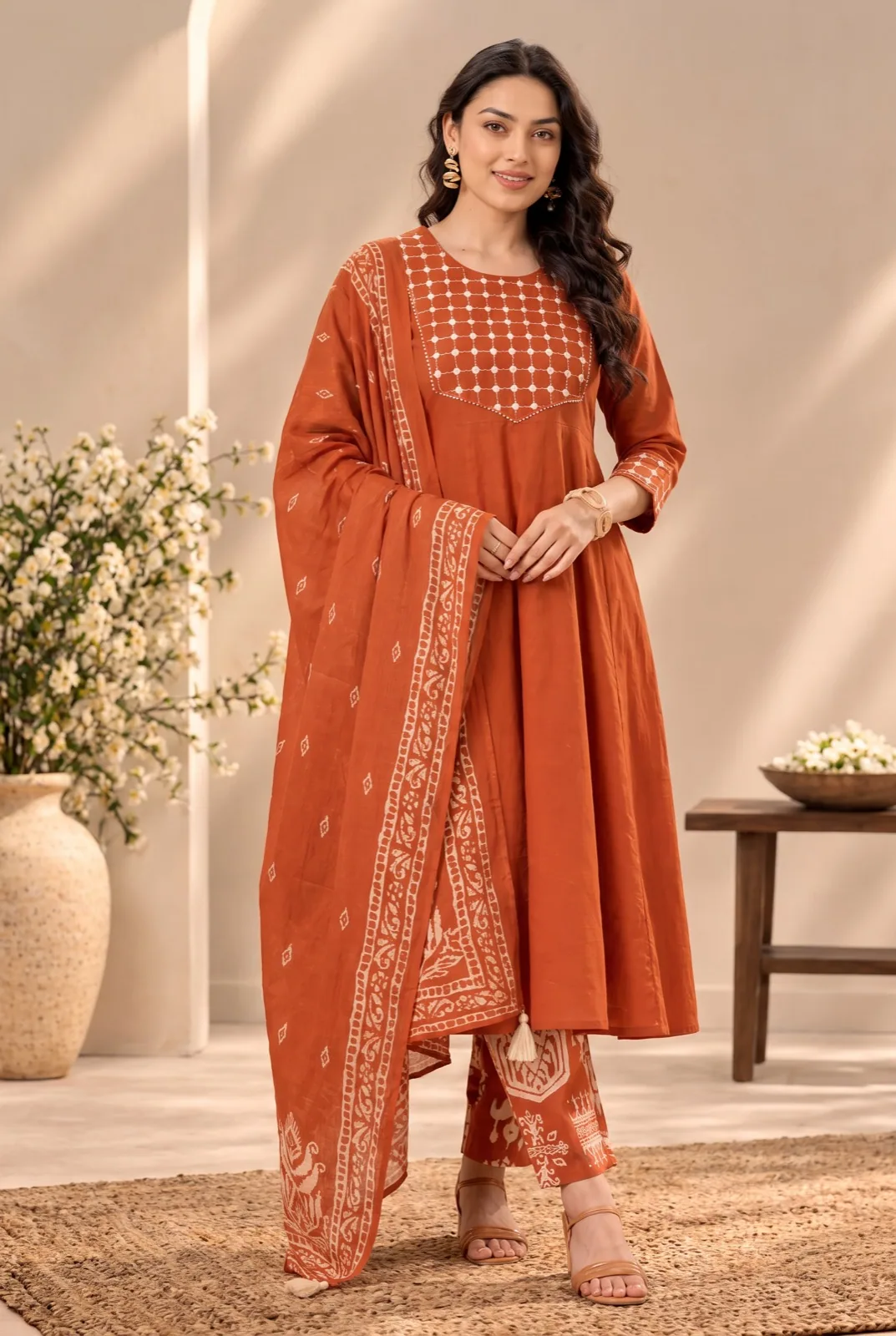 Rust kurta