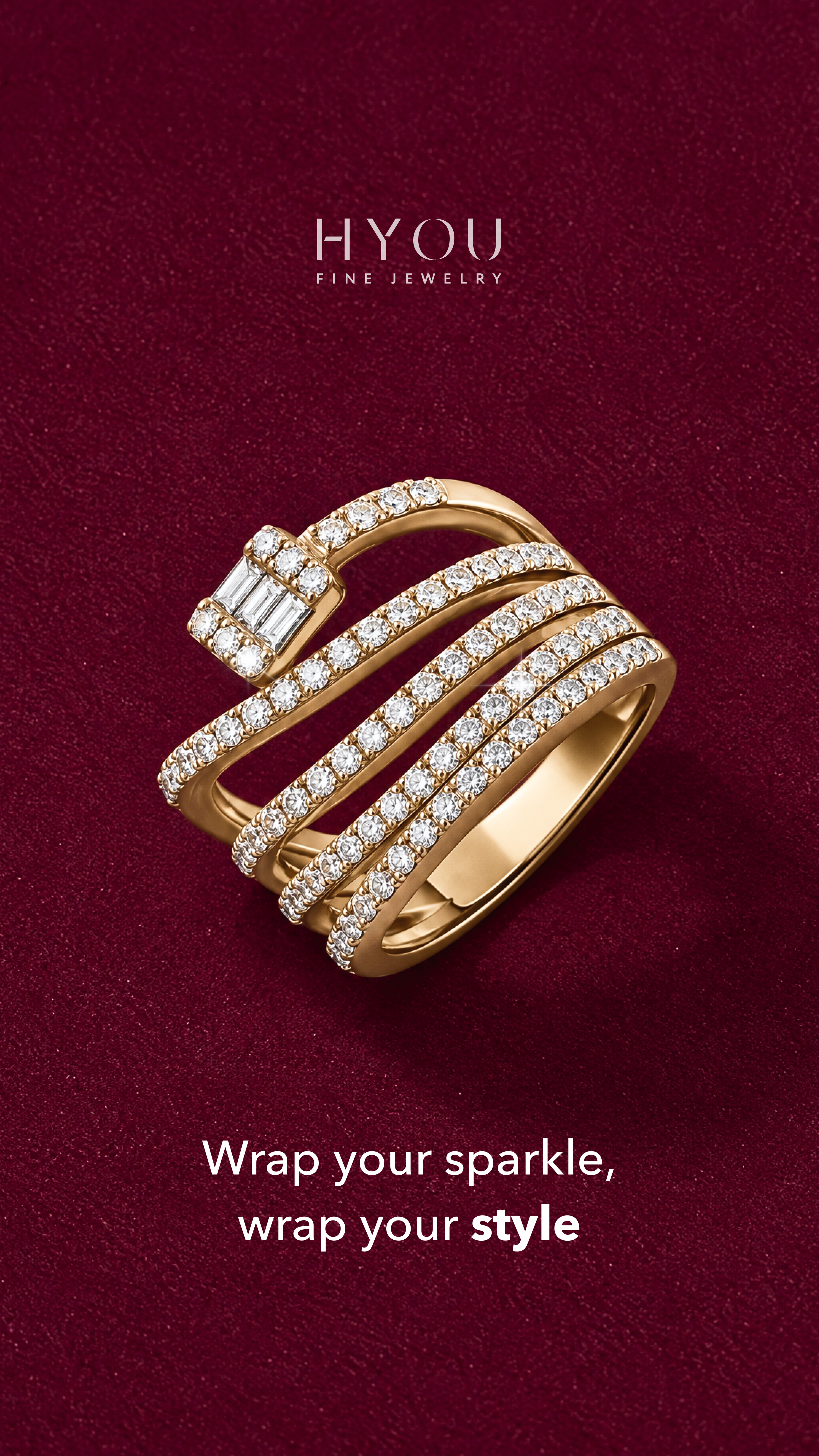 HYOU stacked rings